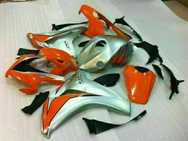 Cheap 2008-2011 Silver Orange Honda CBR1000RR Bike Fairings Canada