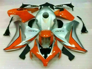 Cheap 2008-2011 Silver Orange Honda CBR1000RR Bike Fairings Canada