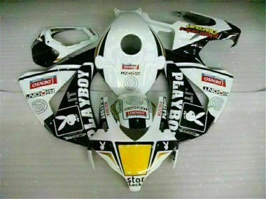 Cheap 2008-2011 White Black Playboy Honda CBR1000RR Motorbike Fairing Canada