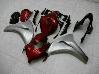 Cheap 2008-2011 Red Silver Honda CBR1000RR Replacement Motorcycle Fairings Canada