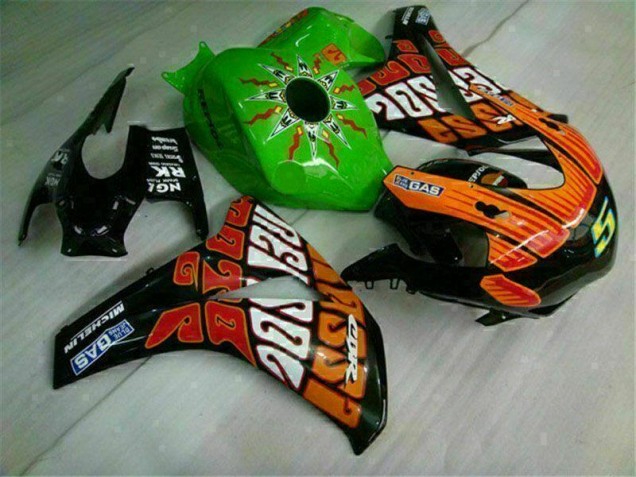 Cheap 2008-2011 Green Orange Honda CBR1000RR Motorcycle Fairings Kits Canada Cheap 2008-2011 Green Orange Honda CBR1000RR Motorcycle Fairings Kits Canada