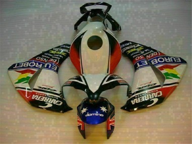Cheap 2008-2011 White Blue Honda CBR1000RR Motorcycle Fairing Canada