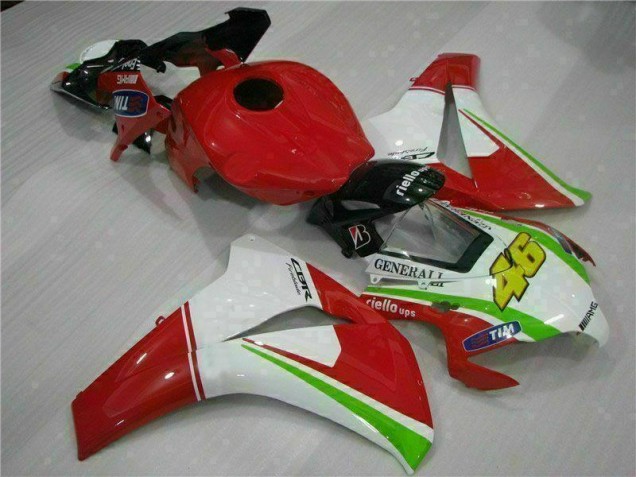 Cheap 2008-2011 Red White Honda CBR1000RR Bike Fairings Canada