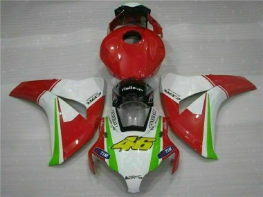 Cheap 2008-2011 Red White Honda CBR1000RR Bike Fairings Canada