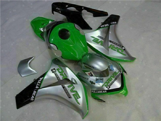 Cheap 2008-2011 Green Silver Honda CBR1000RR Moto Fairings Canada Cheap 2008-2011 Green Silver Honda CBR1000RR Moto Fairings Canada