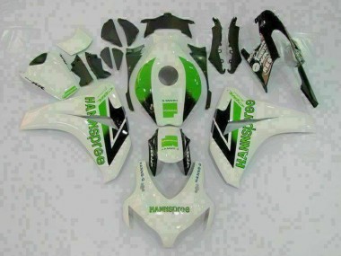 Cheap 2008-2011 Green White Honda CBR1000RR Motorcycle Fairings Kit Canada