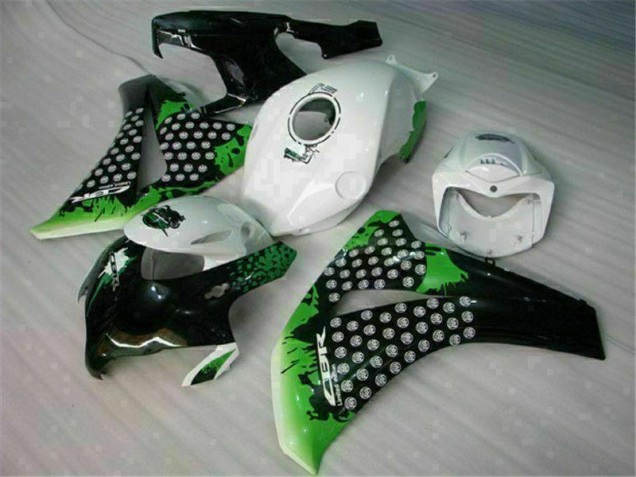 Cheap 2008-2011 Green White Honda CBR1000RR Motor Bike Fairings Canada