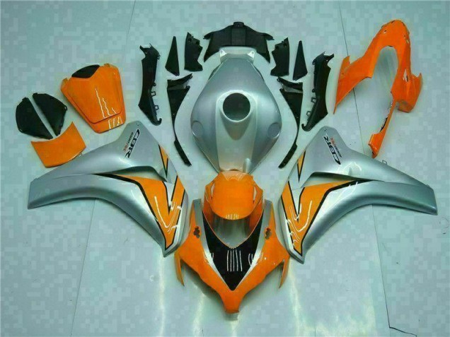 Cheap 2008-2011 Orange Silver Honda CBR1000RR Motorcyle Fairings Canada Cheap 2008-2011 Orange Silver Honda CBR1000RR Motorcyle Fairings Canada