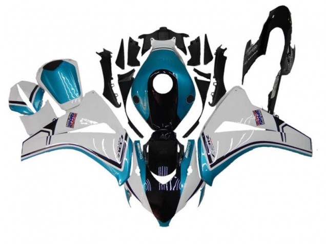 Cheap 2008-2011 Blue White Black Honda CBR1000RR Replacement Fairings Canada Cheap 2008-2011 Blue White Black Honda CBR1000RR Replacement Fairings Canada