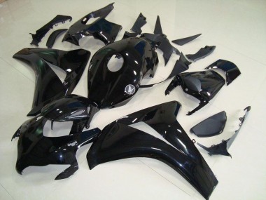 Cheap 2008-2011 All Black with No Decals Honda CBR1000RR Motorcycle Fairing Kit Canada