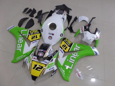Cheap 2008-2011 Green Linear 12 Honda CBR1000RR Moto Fairings Canada