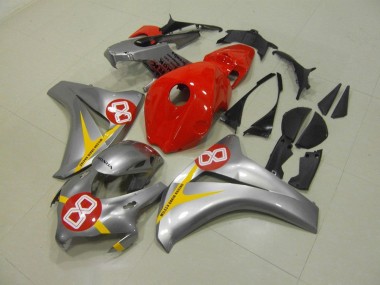 Cheap 2008-2011 Silver Red 8 Honda CBR1000RR Motorbike Fairings Canada