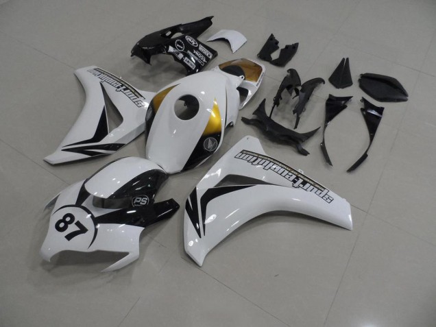 Cheap 2008-2011 White and Black 87 Honda CBR1000RR Bike Fairings Canada Cheap 2008-2011 White and Black 87 Honda CBR1000RR Bike Fairings Canada