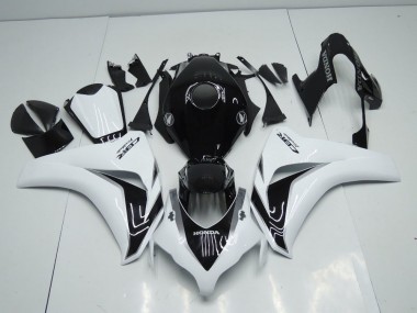 Cheap 2008-2011 White and Black Grey Honda CBR1000RR Motorbike Fairing Canada
