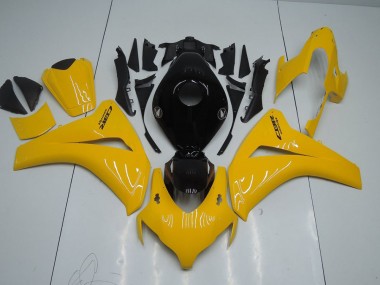 Cheap 2008-2011 Yellow and Black Honda CBR1000RR Bike Fairing Canada