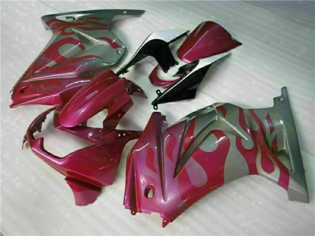 Cheap 2008-2012 Purple Red Kawasaki EX250 Replacement Motorcycle Fairings Canada Cheap 2008-2012 Purple Red Kawasaki EX250 Replacement Motorcycle Fairings Canada