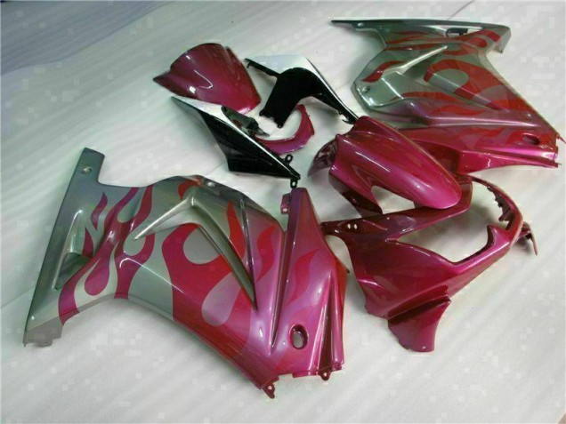 Cheap 2008-2012 Purple Red Kawasaki EX250 Replacement Motorcycle Fairings Canada Cheap 2008-2012 Purple Red Kawasaki EX250 Replacement Motorcycle Fairings Canada
