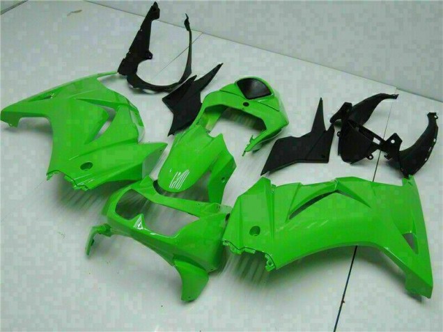 Cheap 2008-2012 Green Kawasaki EX250 Motorcycle Fairings Kits Canada
