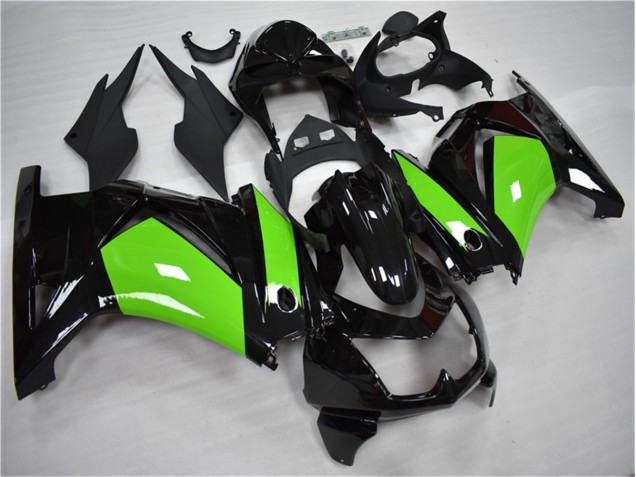 Cheap 2008-2012 Black Green Kawasaki EX250 Motorcycle Fairing Canada Cheap 2008-2012 Black Green Kawasaki EX250 Motorcycle Fairing Canada