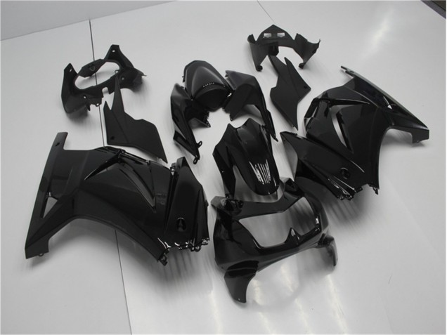 Cheap 2008-2012 Glossy Black Kawasaki EX250 Motorcycle Fairing Kits Canada