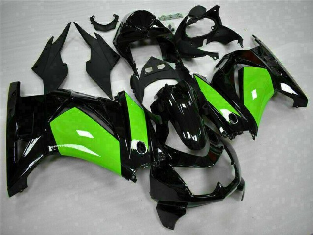 Cheap 2008-2012 Black Green Kawasaki EX250 Motorbike Fairings Canada Cheap 2008-2012 Black Green Kawasaki EX250 Motorbike Fairings Canada