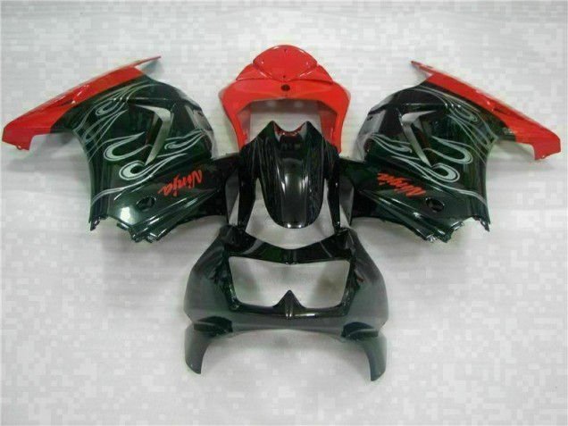 Cheap 2008-2012 Black Red Ninja Kawasaki EX250 Motorcycle Fairing Canada Cheap 2008-2012 Black Red Ninja Kawasaki EX250 Motorcycle Fairing Canada