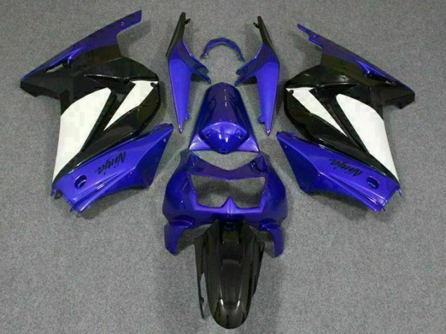 Cheap 2008-2012 Blue White Black Ninja Kawasaki EX250 Motorbike Fairing Canada Cheap 2008-2012 Blue White Black Ninja Kawasaki EX250 Motorbike Fairing Canada