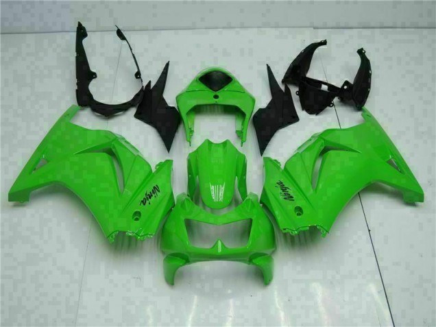 Cheap 2008-2012 Green Black Ninja Kawasaki EX250 Motorcycle Fairing Kit Canada Cheap 2008-2012 Green Black Ninja Kawasaki EX250 Motorcycle Fairing Kit Canada