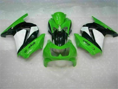 Cheap 2008-2012 Green Black Ninja Kawasaki EX250 Motorbike Fairing Canada