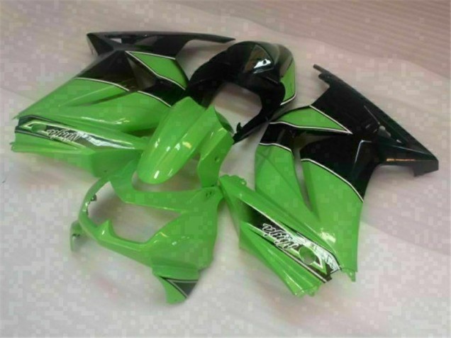 Cheap 2008-2012 Green Black Kawasaki EX250 Motorbike Fairing Kits Canada Cheap 2008-2012 Green Black Kawasaki EX250 Motorbike Fairing Kits Canada