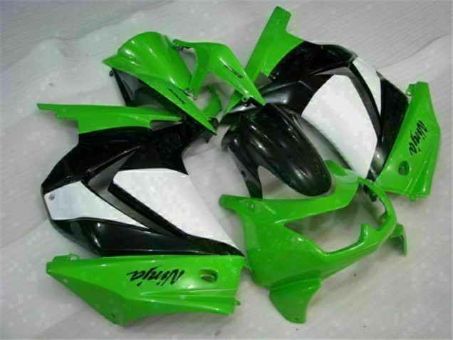 Cheap 2008-2012 Green Black Ninja Kawasaki EX250 Moto Fairings Canada Cheap 2008-2012 Green Black Ninja Kawasaki EX250 Moto Fairings Canada