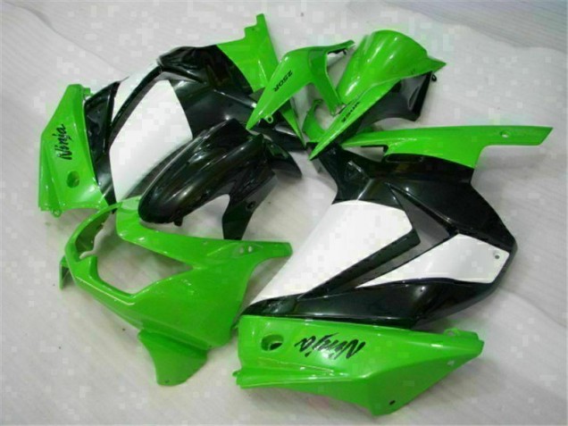Cheap 2008-2012 Green Black Ninja Kawasaki EX250 Moto Fairings Canada Cheap 2008-2012 Green Black Ninja Kawasaki EX250 Moto Fairings Canada