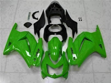 Cheap 2008-2012 Green Black Ninja Kawasaki EX250 Motorcycle Fairing Kits Canada