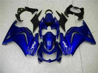 Cheap 2008-2012 Blue Black White Ninja Kawasaki EX250 Motorbike Fairing Canada