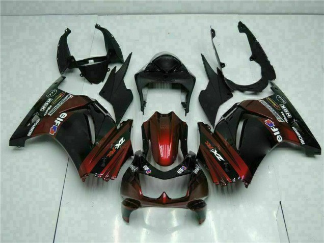 Cheap 2008-2012 Black Kawasaki EX250 Bike Fairing Kit Canada