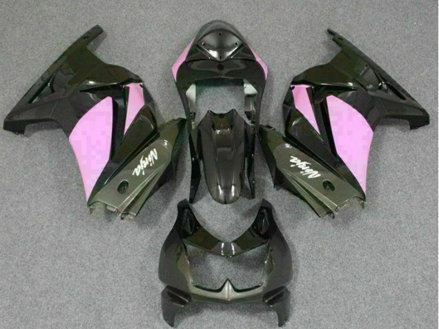 Cheap 2008-2012 Black Pink Ninja Kawasaki EX250 Motorcycle Replacement Fairings Canada Cheap 2008-2012 Black Pink Ninja Kawasaki EX250 Motorcycle Replacement Fairings Canada