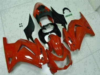Cheap 2008-2012 Red Black Ninja Kawasaki EX250 Motor Fairings Canada