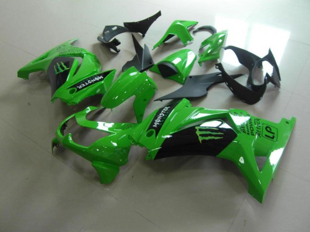 Cheap 2008-2012 New Green Monster Kawasaki ZX250R Motorbike Fairings Canada Cheap 2008-2012 New Green Monster Kawasaki ZX250R Motorbike Fairings Canada