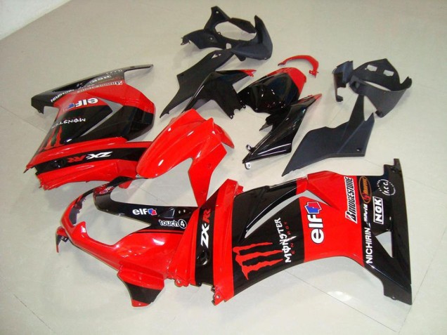 Cheap 2008-2012 Red Monster Kawasaki ZX250R Motor Fairings Canada