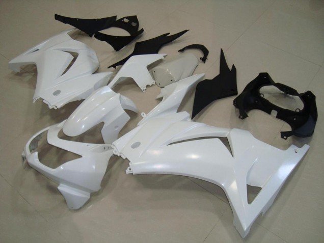 Cheap 2008-2012 White Kawasaki ZX250R Motorcylce Fairings Canada Cheap 2008-2012 White Kawasaki ZX250R Motorcylce Fairings Canada