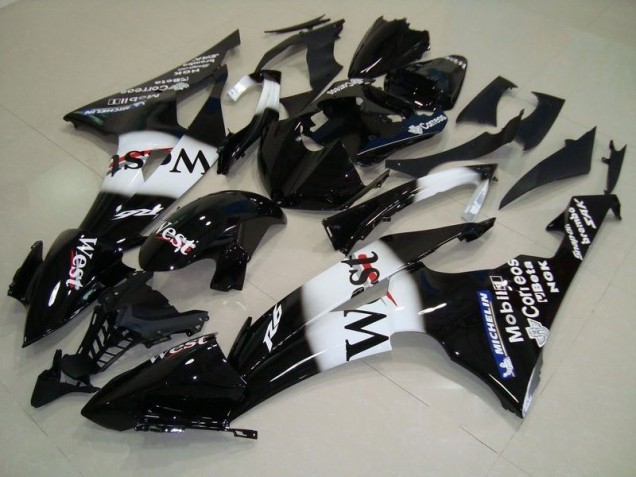 Cheap 2008-2016 Black West Yamaha YZF R6 Motorbike Fairing Kits Canada