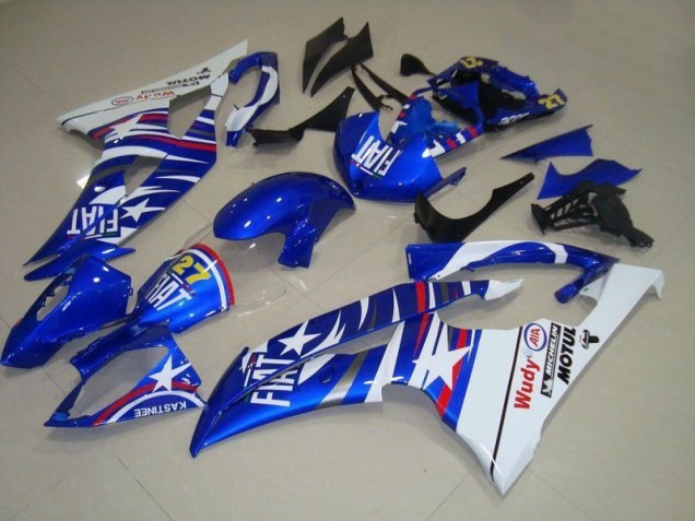 Cheap 2008-2016 Blue White Fiat 27 Red Wudy Yamaha YZF R6 Motorcycle Fairings Kits Canada Cheap 2008-2016 Blue White Fiat 27 Red Wudy Yamaha YZF R6 Motorcycle Fairings Kits Canada