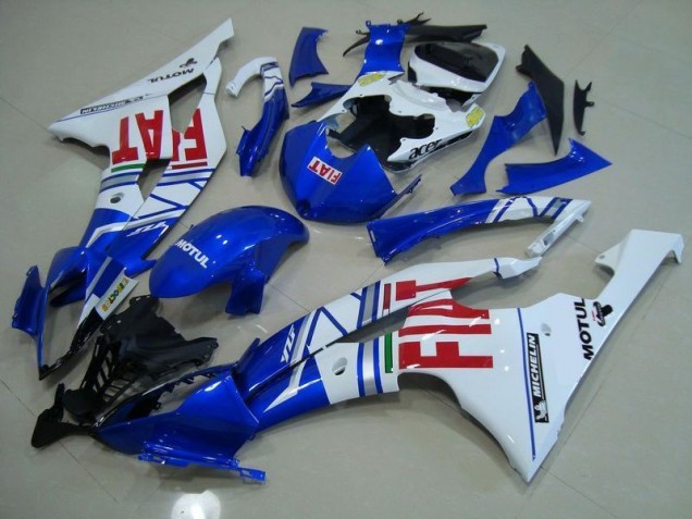 Cheap 2008-2016 Blue White Red Fiat Yamaha YZF R6 Moto Fairings Canada Cheap 2008-2016 Blue White Red Fiat Yamaha YZF R6 Moto Fairings Canada
