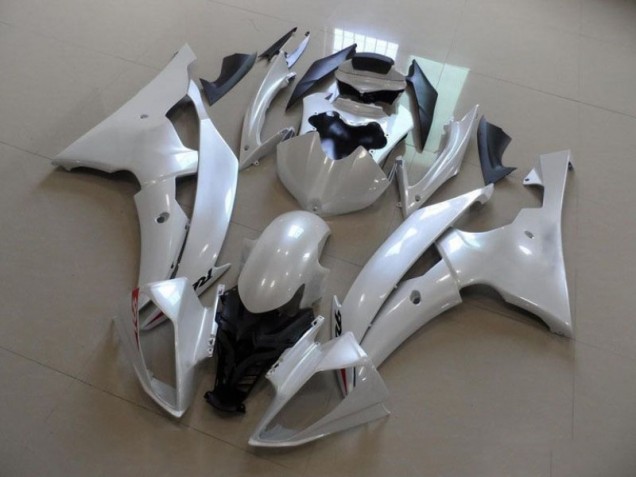 Cheap 2008-2016 Pearl White Yamaha YZF R6 Replacement Fairings Canada Cheap 2008-2016 Pearl White Yamaha YZF R6 Replacement Fairings Canada