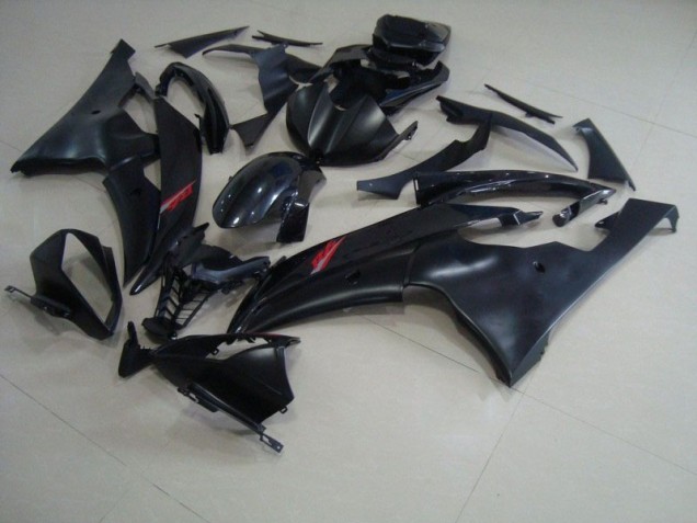 Cheap 2008-2016 Matte Black Glossy Black Yamaha YZF R6 Motorcycle Fairings Kit Canada Cheap 2008-2016 Matte Black Glossy Black Yamaha YZF R6 Motorcycle Fairings Kit Canada