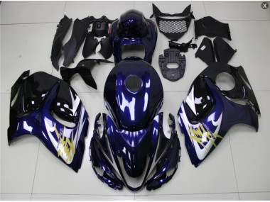 Cheap 2008-2019 Blue Gold Suzuki GSXR 1300 Hayabusa Motorcycle Bodywork Canada