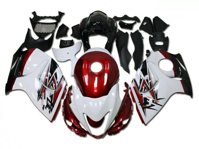 Cheap 2008-2019 White Red Suzuki GSXR 1300 Hayabusa Motorcycle Fairings Kits Canada Cheap 2008-2019 White Red Suzuki GSXR 1300 Hayabusa Motorcycle Fairings Kits Canada