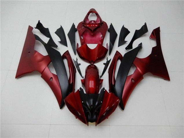 Cheap 2008-2016 Red Black Yamaha YZF R6 Bike Fairing Kit Canada Cheap 2008-2016 Red Black Yamaha YZF R6 Bike Fairing Kit Canada