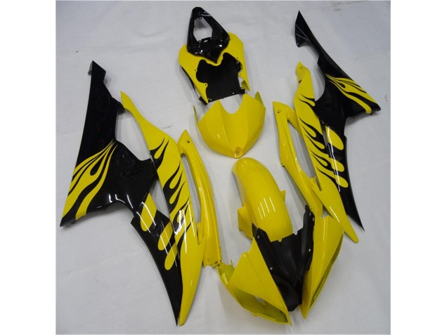 Cheap 2008-2016 Yellow Black Yamaha YZF R6 Motorcycle Replacement Fairings Canada Cheap 2008-2016 Yellow Black Yamaha YZF R6 Motorcycle Replacement Fairings Canada