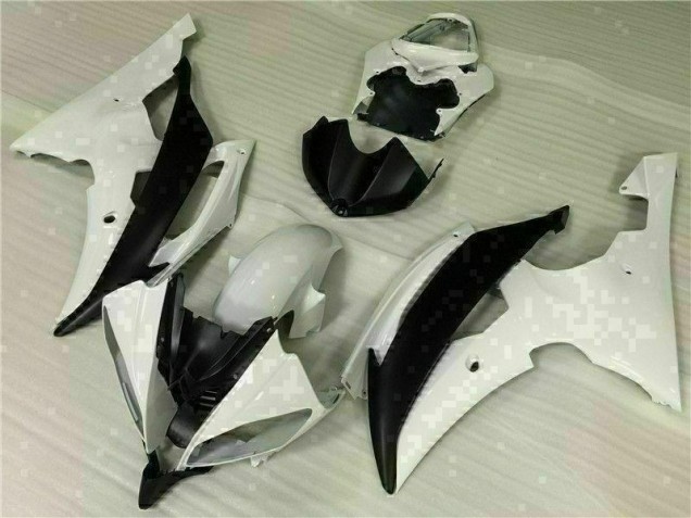 Cheap 2008-2016 White Black Yamaha YZF R6 Motorcycle Fairings Kit Canada Cheap 2008-2016 White Black Yamaha YZF R6 Motorcycle Fairings Kit Canada